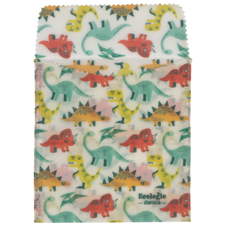 Dandy Dino Beeswax Sandwich Bag Set of 2