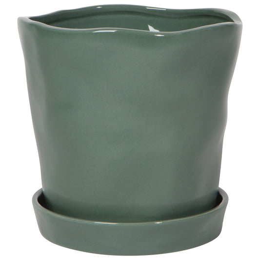 Jade Chroma Plant Pot Large 6.5 inch
