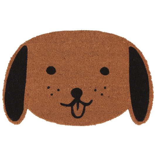 Dog Shaped Coir Fibre Doormat