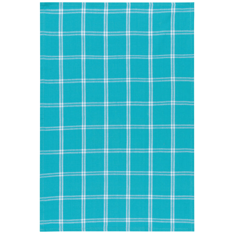 Tic Tac Toe Bali Blue Dishtowel Set of 3