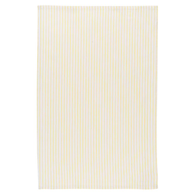 Glass Lemon Yellow Dishtowels Set of 2