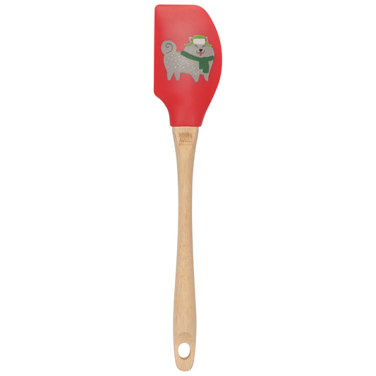 Yule Dogs Silicone Spatula