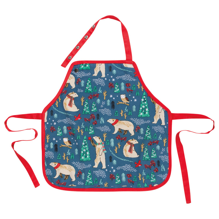Winter Wilderland  Kids Apron
