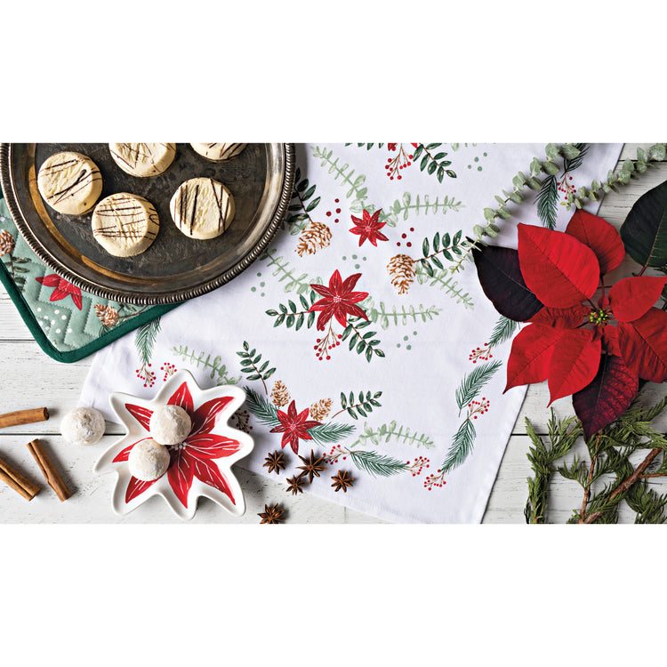 Poinsettia Potholder