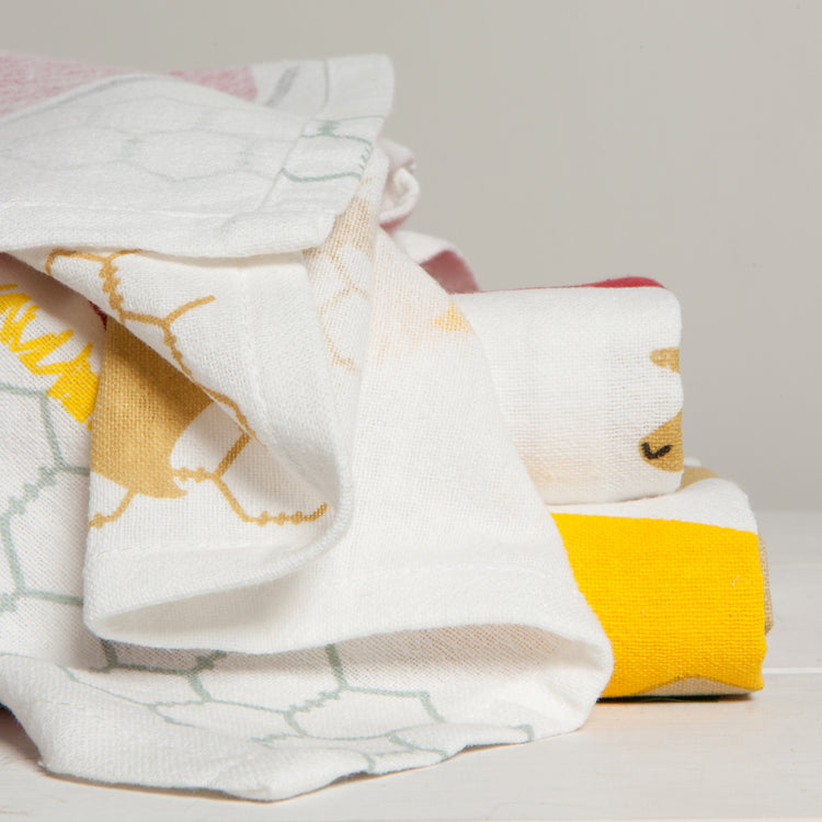 Farm To Table Bakers Floursack Dishtowels Set of 3