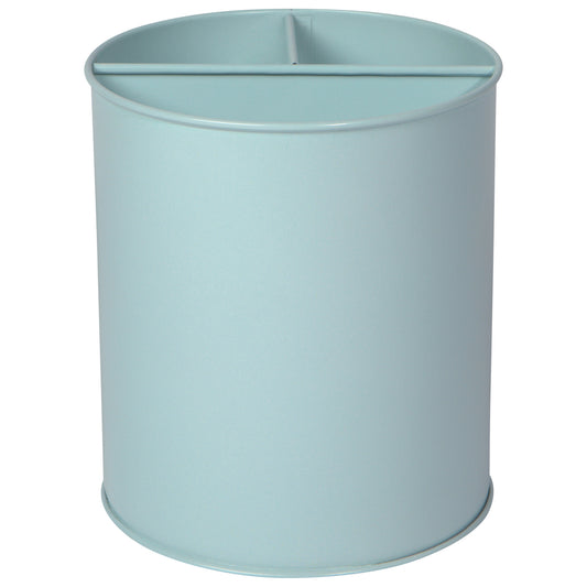 Matte Robins Egg Blue Utensil Crock