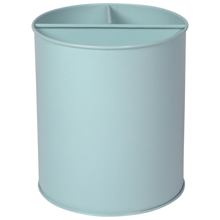 Matte Robins Egg Blue Utensil Crock